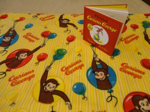Curious George throw