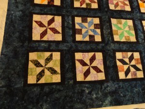 Janet's batik close up