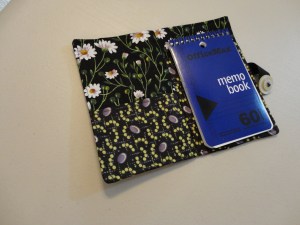 notebook cover open