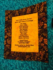 quilt label