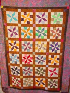 Shelley's Batik quilt