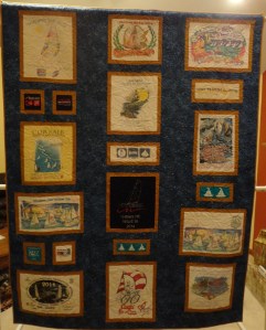Sailing T-Shirt Quilt