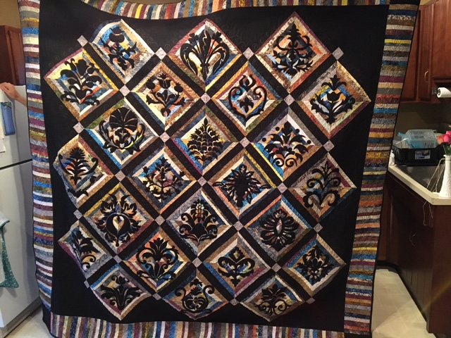 Wedding Quilt finished